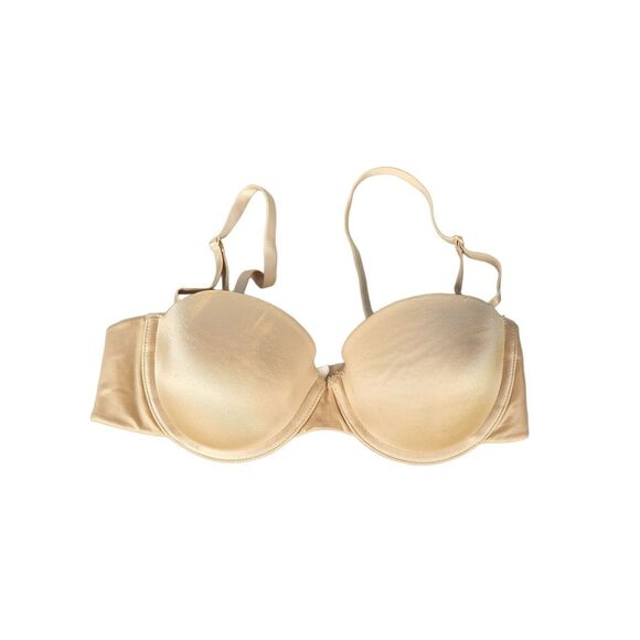 Maidenform Bra 36B Womens Beige Padded Push Up Underwired Adjustable Straps - Picture 1 of 5